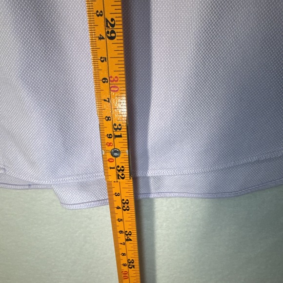 David Donahue Lavender Button Up Shirt 17.5 34/35 Preowned Excellent - Picture 8 of 9